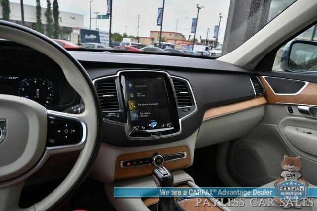 2022 Volvo XC90 Momentum / AWD / Climate Pkg / Front & Rear Heated Leather Seats / Heated Steering Wheel / Panoramic Sunroof / Navigation / Lane Departure & Blind Spot Alert / Apple CarPlay & Android Auto / 3rd Row / Seats 7 / 27 MPG Anchorage AK