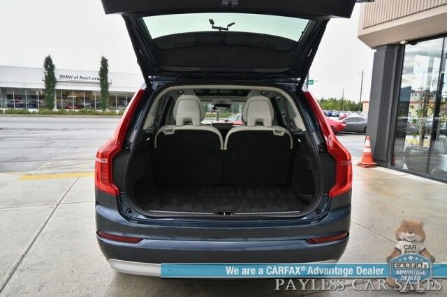 2022 Volvo XC90 Momentum / AWD / Climate Pkg / Front & Rear Heated Leather Seats / Heated Steering Wheel / Panoramic Sunroof / Navigation / Lane Departure & Blind Spot Alert / Apple CarPlay & Android Auto / 3rd Row / Seats 7 / 27 MPG Anchorage AK