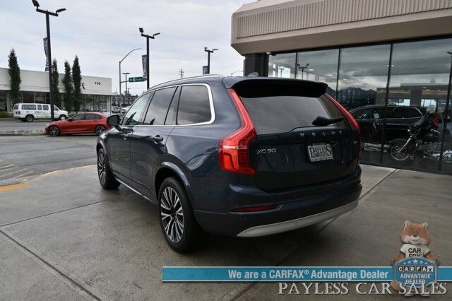 2022 Volvo XC90 Momentum / AWD / Climate Pkg / Front & Rear Heated Leather Seats / Heated Steering Wheel / Panoramic Sunroof / Navigation / Lane Departure & Blind Spot Alert / Apple CarPlay & Android Auto / 3rd Row / Seats 7 / 27 MPG Anchorage AK
