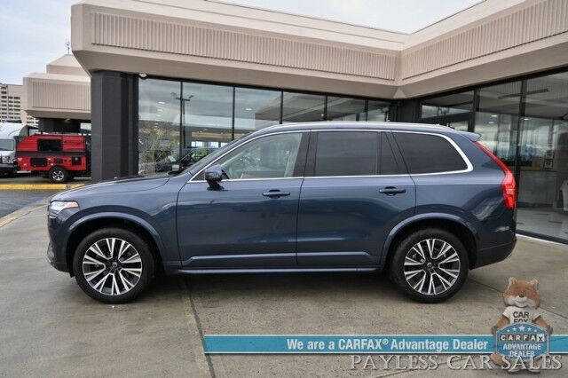 2022 Volvo XC90 Momentum / AWD / Climate Pkg / Front & Rear Heated Leather Seats / Heated Steering Wheel / Panoramic Sunroof / Navigation / Lane Departure & Blind Spot Alert / Apple CarPlay & Android Auto / 3rd Row / Seats 7 / 27 MPG Anchorage AK