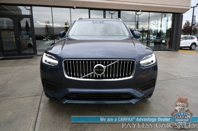 2022 Volvo XC90 Momentum / AWD / Climate Pkg / Front & Rear Heated Leather Seats / Heated Steering Wheel / Panoramic Sunroof / Navigation / Lane Departure & Blind Spot Alert / Apple CarPlay & Android Auto / 3rd Row / Seats 7 / 27 MPG Anchorage AK