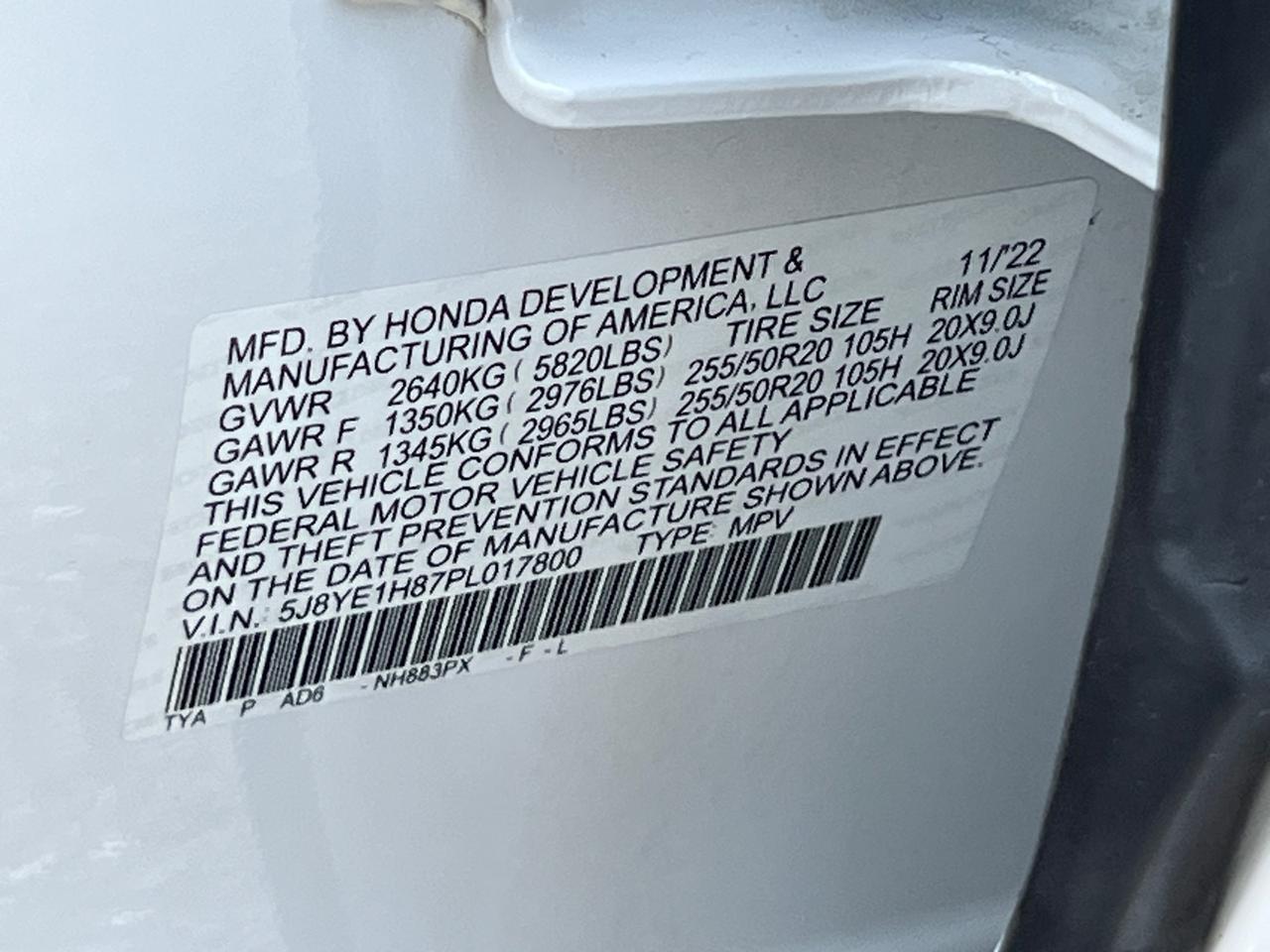 2023 Acura MDX Advance Glen Burnie MD