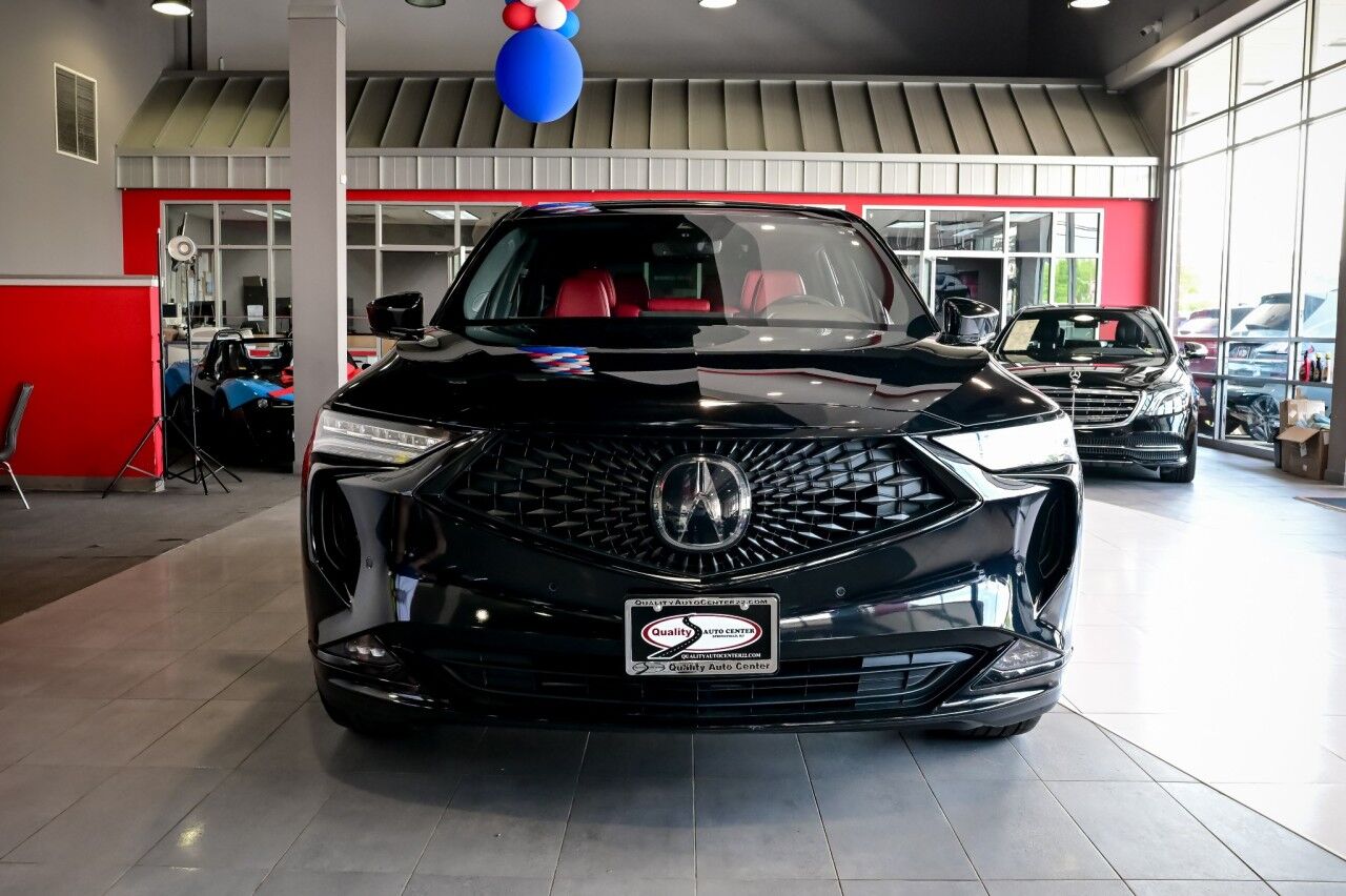 2023 Acura MDX w/A-Spec Package, 2-Tone RED Interior