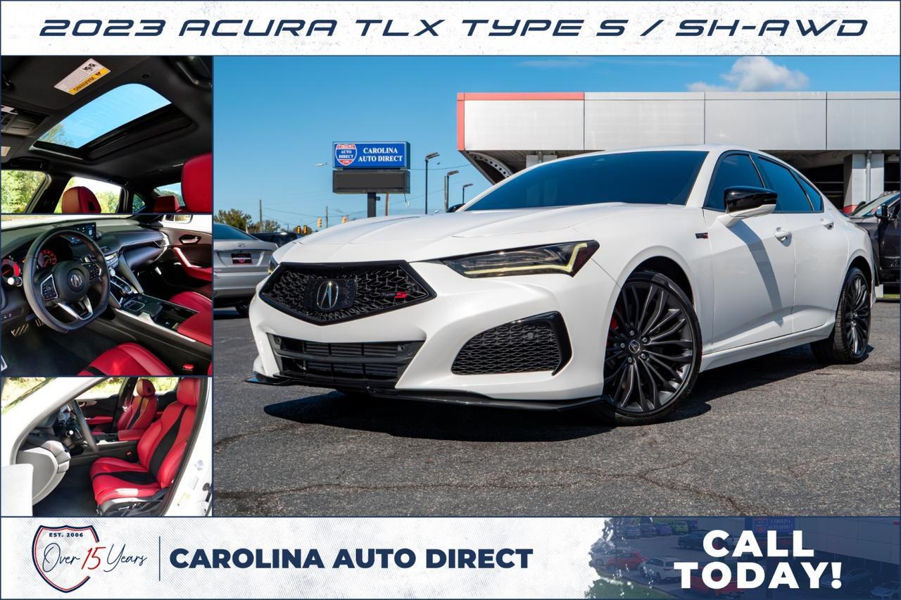2023 Acura TLX Type S / SH-AWD / Heated & Cooled Seats / Sunroof! Lincolnton NC