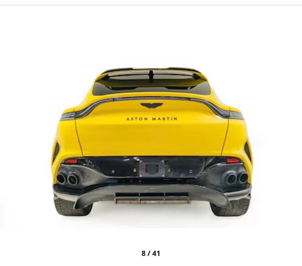 2023 Aston Martin DBX 707 Orange MA