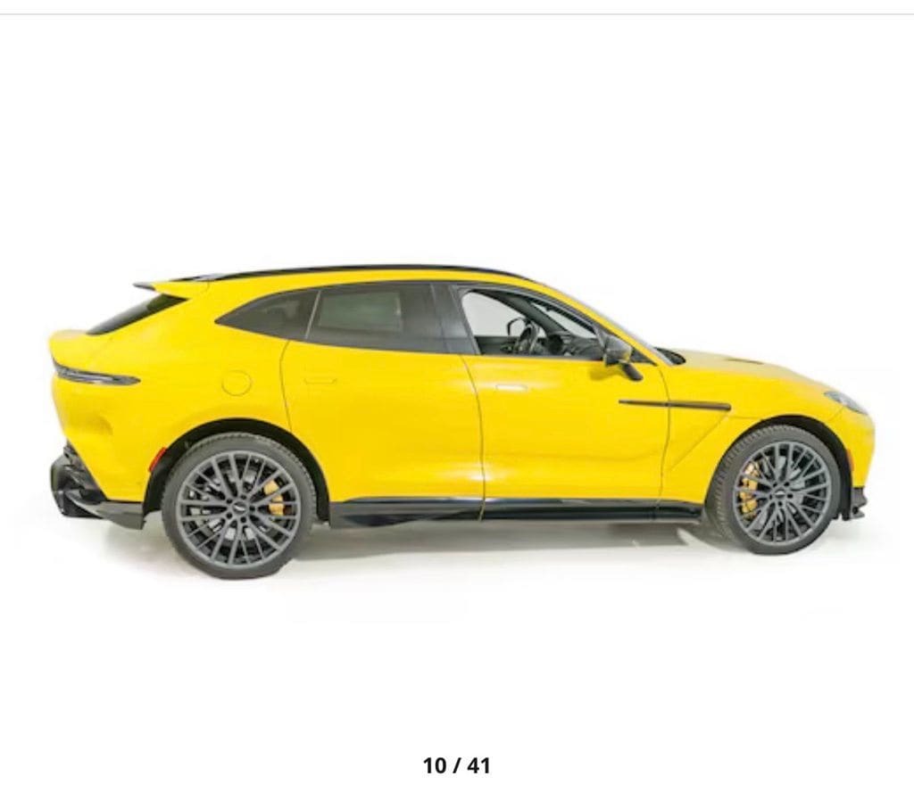 2023 Aston Martin DBX 707 Orange MA