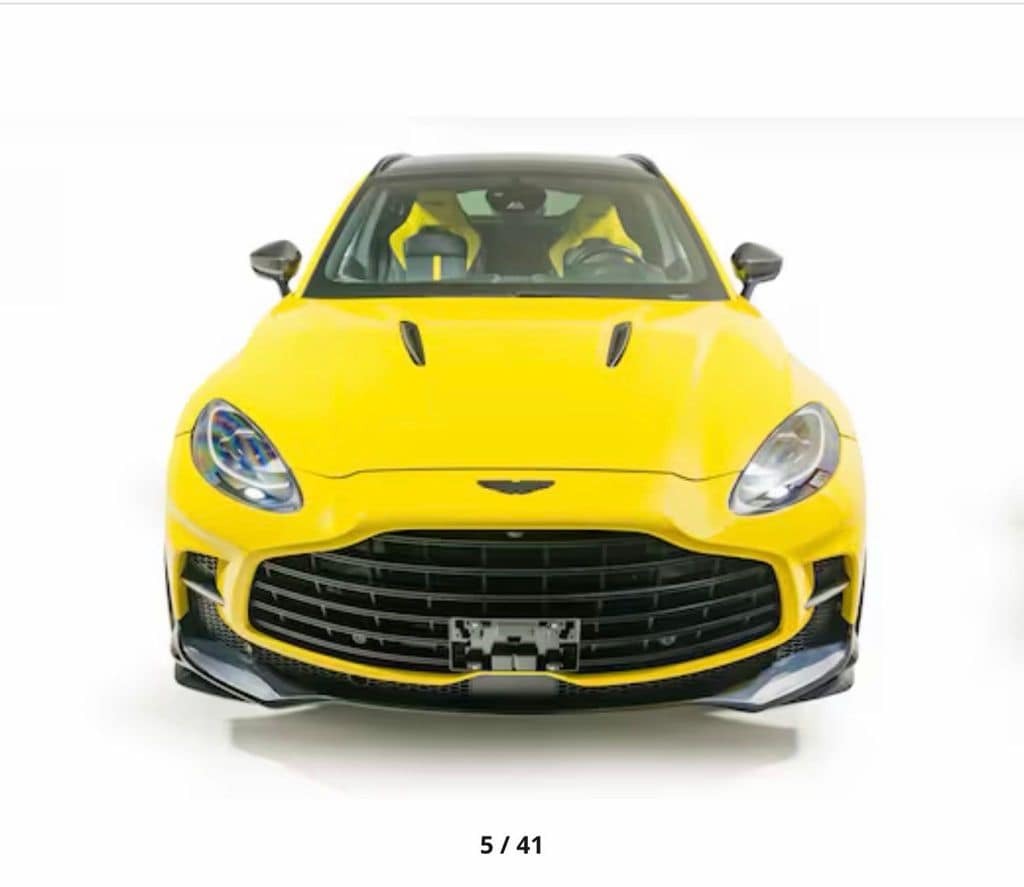 2023 Aston Martin DBX 707 Orange MA
