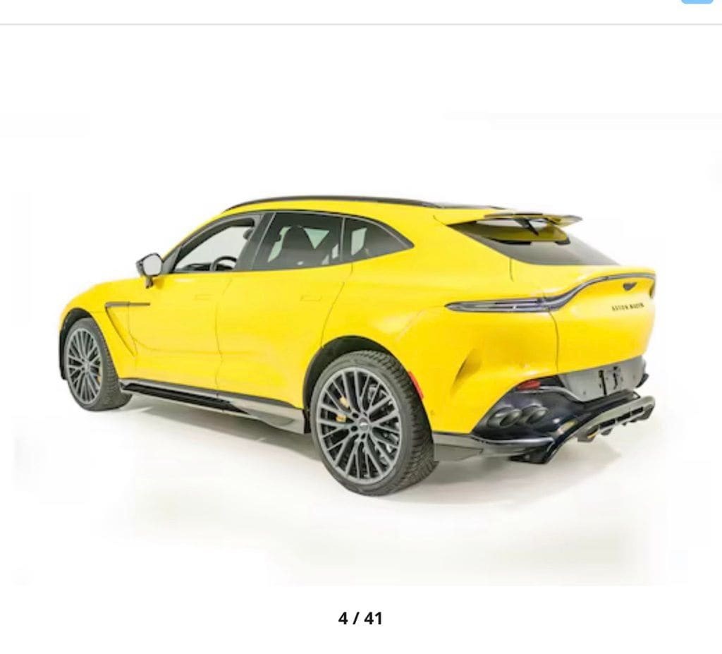 2023 Aston Martin DBX 707 Orange MA