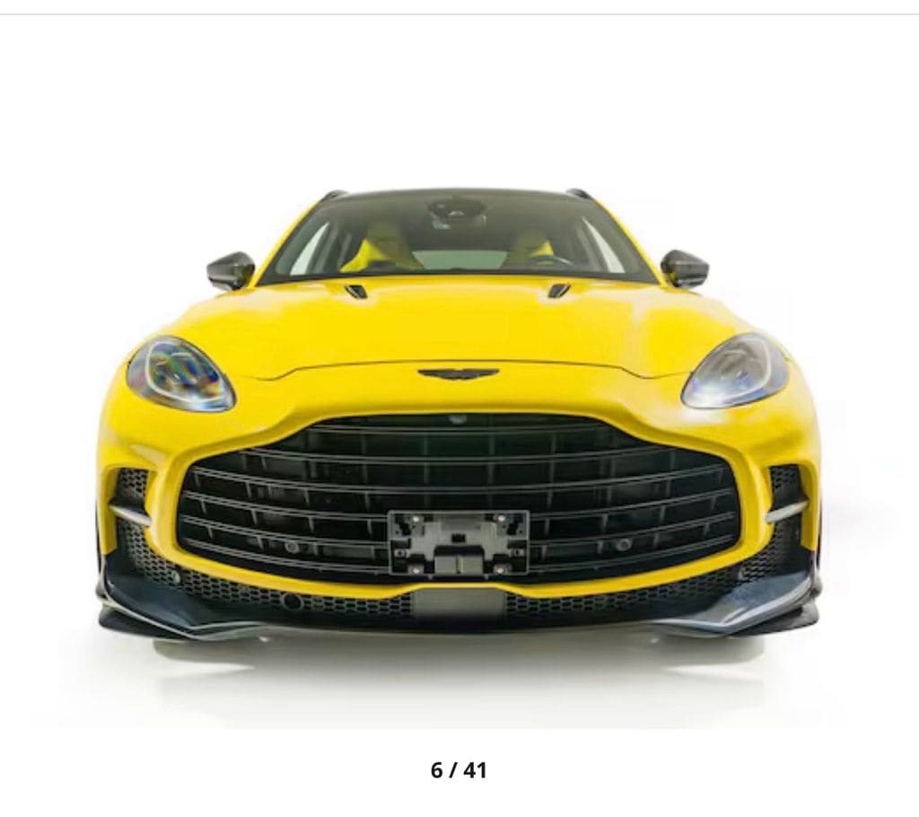 2023 Aston Martin DBX 707 Orange MA