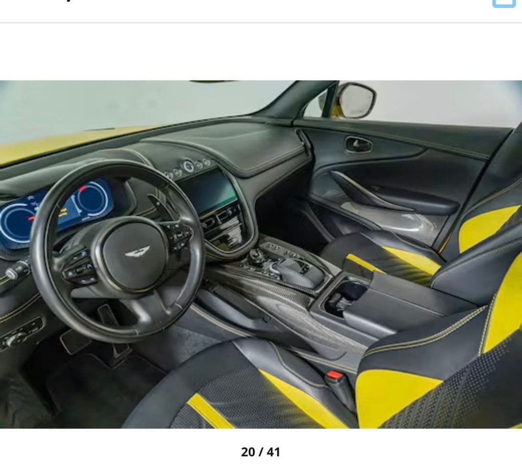 2023 Aston Martin DBX 707 Orange MA