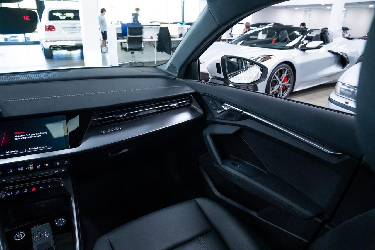 2023 Audi A3 40 Premium Black Optic Sport Package Convenience Pack Portland OR