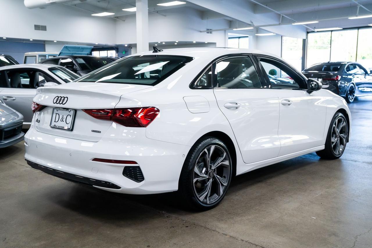 2023 Audi A3 40 Premium Black Optic Sport Package Convenience Pack Portland OR