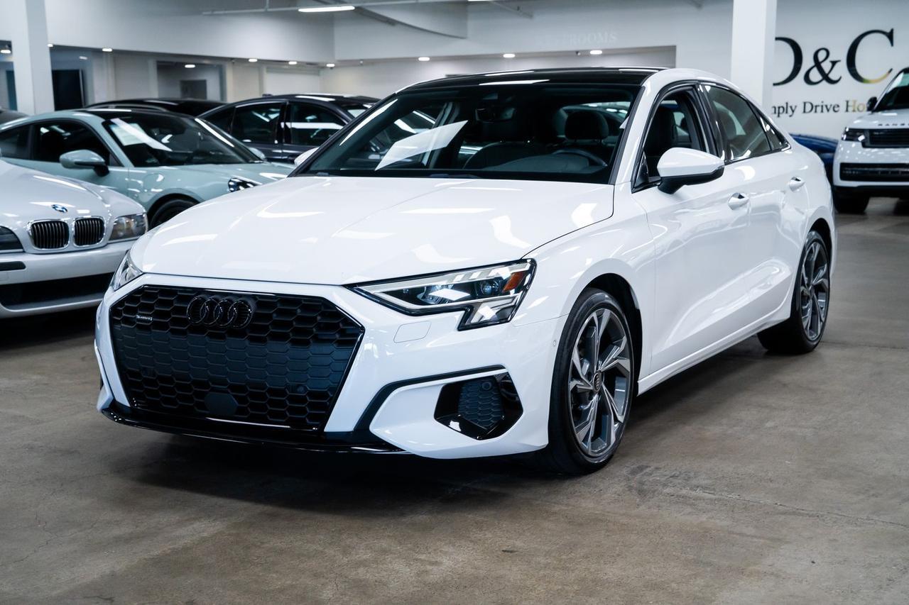 2023 Audi A3 40 Premium Black Optic Sport Package Convenience Pack Portland OR