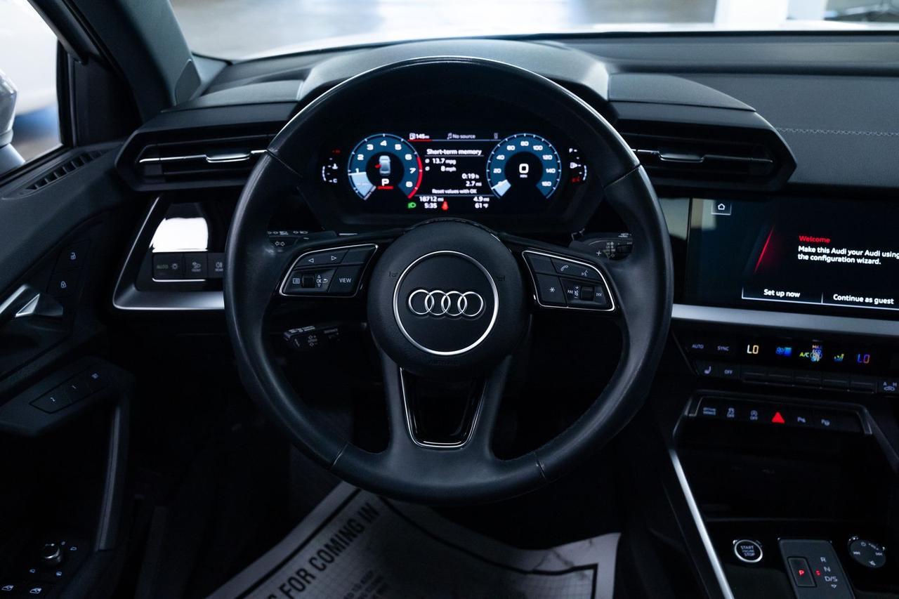 2023 Audi A3 40 Premium Black Optic Sport Package Convenience Pack Portland OR