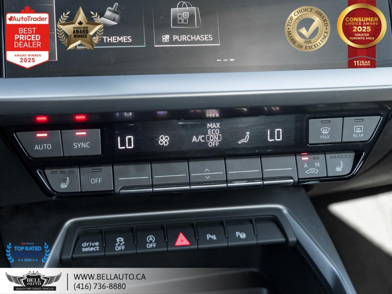 2023 Audi A3 Komfort | PANO | PARKASSIST | HTD LTHR SEATS | DIGITALDASH | NOACCIDENT Toronto ON