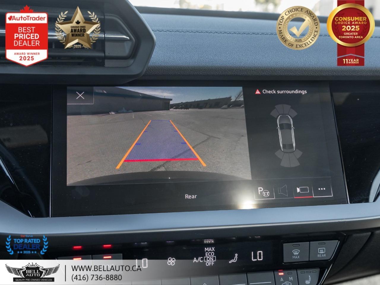 2023 Audi A3 Komfort | PANO | PARKASSIST | HTD LTHR SEATS | DIGITALDASH | NOACCIDENT Toronto ON