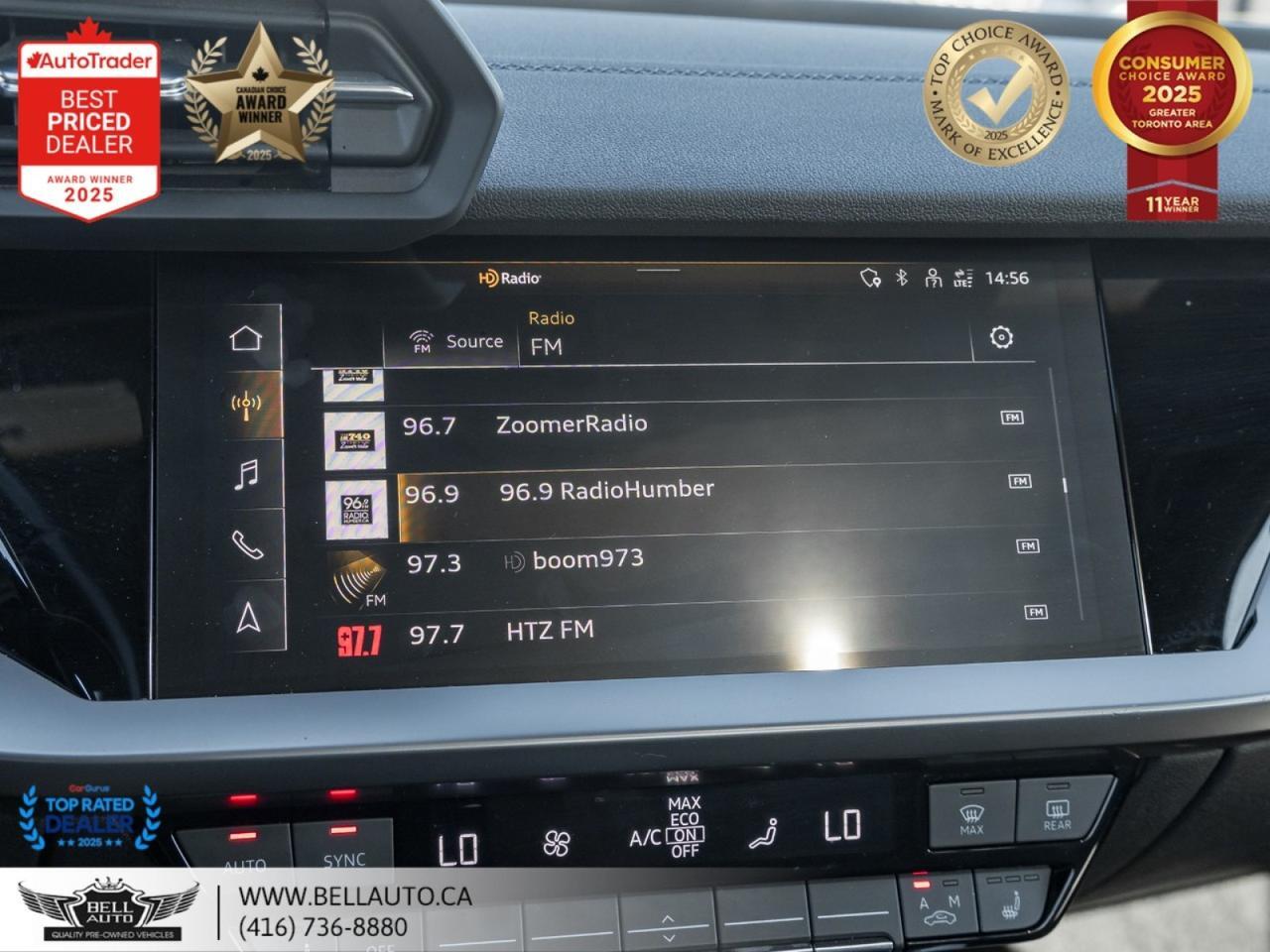 2023 Audi A3 Komfort | PANO | PARKASSIST | HTD LTHR SEATS | DIGITALDASH | NOACCIDENT Toronto ON
