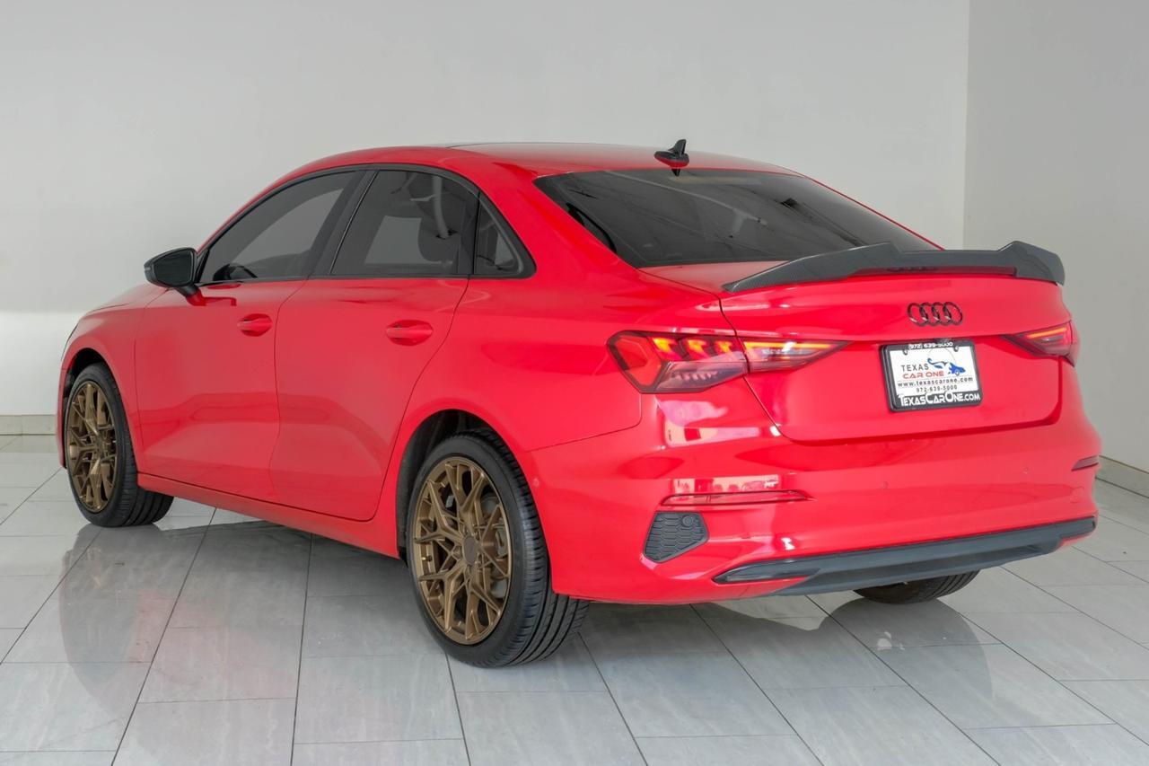 2023 Audi A3 PREMIUM BLIND SPOT ASSIST PANORAMA LEATHER HEATED SEATS REAR CAM Carrollton TX