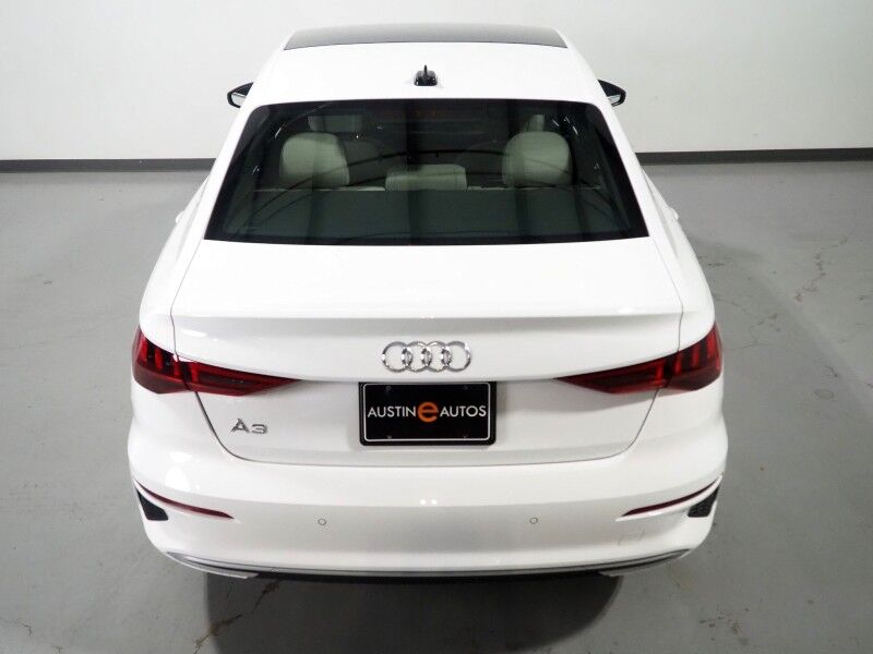 2023 Audi A3 Premium 40 TFSI *CONVENIENCE PKG, SAFETY ALERTS, BACKUP-CAMERA, COLOR TOUCHSCREEN, MOONROOF, LEATHER, HEATED SEATS, ADVANCED KEY, PARK ASSIST, WIRELESS CHARGING, ANDROID & APPLE Round Rock TX