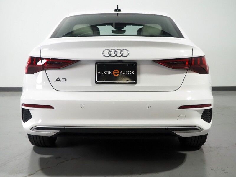 2023 Audi A3 Premium 40 TFSI *CONVENIENCE PKG, SAFETY ALERTS, BACKUP-CAMERA, COLOR TOUCHSCREEN, MOONROOF, LEATHER, HEATED SEATS, ADVANCED KEY, PARK ASSIST, WIRELESS CHARGING, ANDROID & APPLE Round Rock TX