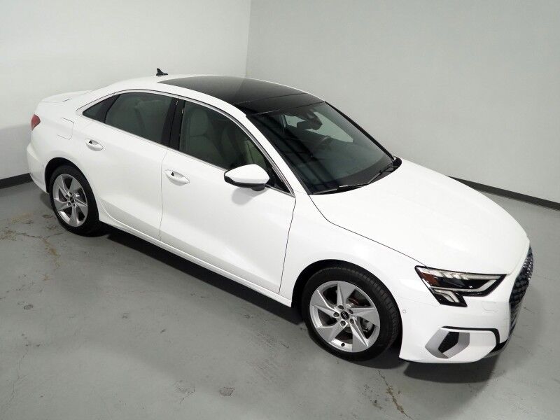 2023 Audi A3 Premium 40 TFSI *CONVENIENCE PKG, SAFETY ALERTS, BACKUP-CAMERA, COLOR TOUCHSCREEN, MOONROOF, LEATHER, HEATED SEATS, ADVANCED KEY, PARK ASSIST, WIRELESS CHARGING, ANDROID & APPLE Round Rock TX