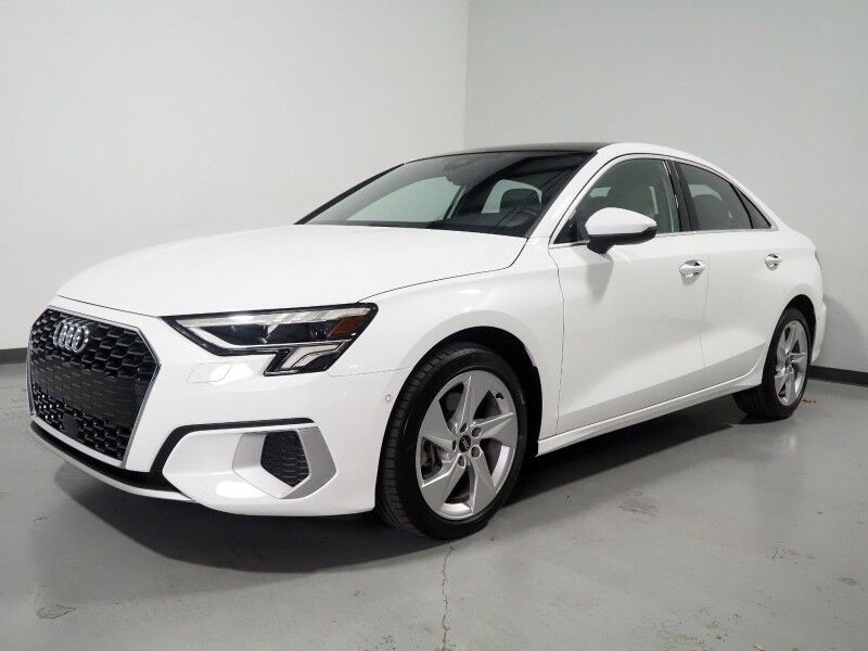 2023 Audi A3 Premium 40 TFSI *CONVENIENCE PKG, SAFETY ALERTS, BACKUP-CAMERA, COLOR TOUCHSCREEN, MOONROOF, LEATHER, HEATED SEATS, ADVANCED KEY, PARK ASSIST, WIRELESS CHARGING, ANDROID & APPLE Round Rock TX