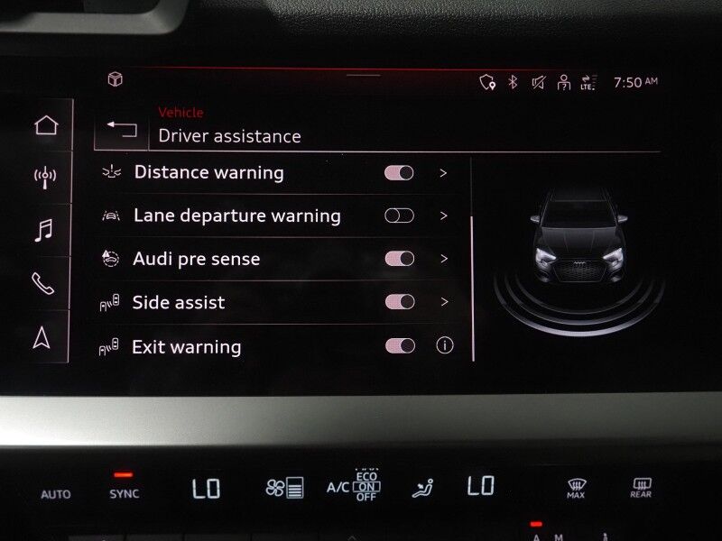 2023 Audi A3 Premium 40 TFSI *CONVENIENCE PKG, SAFETY ALERTS, BACKUP-CAMERA, COLOR TOUCHSCREEN, MOONROOF, LEATHER, HEATED SEATS, ADVANCED KEY, PARK ASSIST, WIRELESS CHARGING, ANDROID & APPLE Round Rock TX