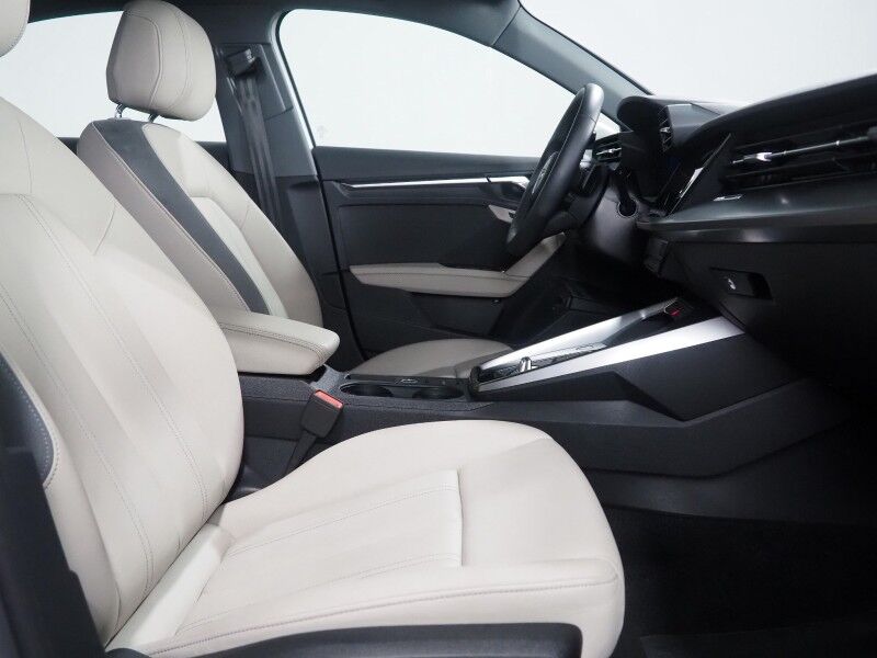 2023 Audi A3 Premium 40 TFSI *CONVENIENCE PKG, SAFETY ALERTS, BACKUP-CAMERA, COLOR TOUCHSCREEN, MOONROOF, LEATHER, HEATED SEATS, ADVANCED KEY, PARK ASSIST, WIRELESS CHARGING, ANDROID & APPLE Round Rock TX