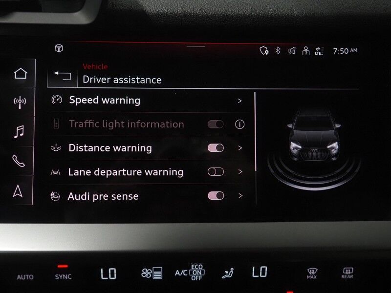 2023 Audi A3 Premium 40 TFSI *CONVENIENCE PKG, SAFETY ALERTS, BACKUP-CAMERA, COLOR TOUCHSCREEN, MOONROOF, LEATHER, HEATED SEATS, ADVANCED KEY, PARK ASSIST, WIRELESS CHARGING, ANDROID & APPLE Round Rock TX