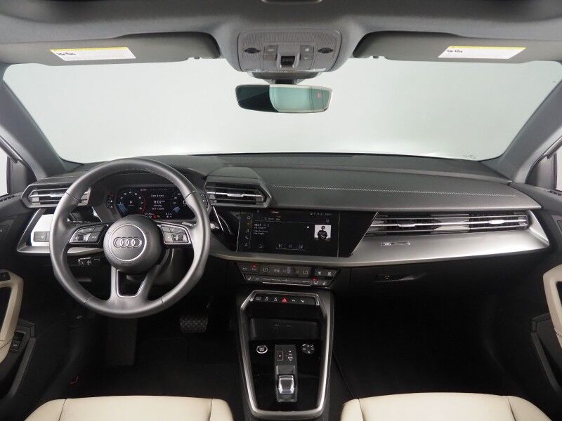 2023 Audi A3 Premium 40 TFSI *CONVENIENCE PKG, SAFETY ALERTS, BACKUP-CAMERA, COLOR TOUCHSCREEN, MOONROOF, LEATHER, HEATED SEATS, ADVANCED KEY, PARK ASSIST, WIRELESS CHARGING, ANDROID & APPLE