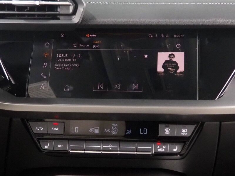 2023 Audi A3 Premium 40 TFSI *CONVENIENCE PKG, SAFETY ALERTS, BACKUP-CAMERA, COLOR TOUCHSCREEN, MOONROOF, LEATHER, HEATED SEATS, ADVANCED KEY, PARK ASSIST, WIRELESS CHARGING, ANDROID & APPLE Round Rock TX