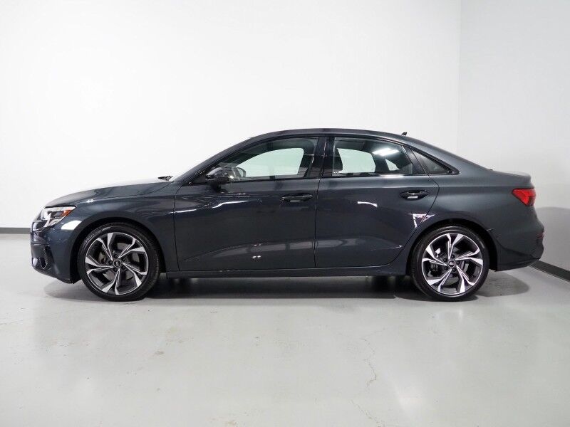 2023 Audi A3 Premium 40 TFSI Quattro *BLACK OPTIC PKG, CONVENIENCE PKG, SAFETY ALERTS, BACKUP-CAMERA, COLOR TOUCHSCREEN, MOONROOF, LEATHER, HEATED SEATS, ADVANCED KEY, PARK ASSIST, WIRELESS CHARGING, ANDROID & APPLE Round Rock TX