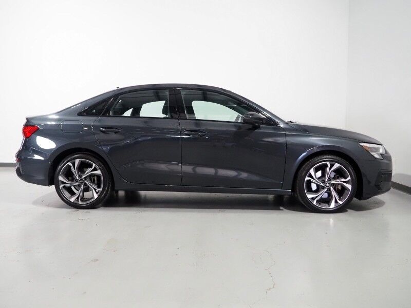 2023 Audi A3 Premium 40 TFSI Quattro *BLACK OPTIC PKG, CONVENIENCE PKG, SAFETY ALERTS, BACKUP-CAMERA, COLOR TOUCHSCREEN, MOONROOF, LEATHER, HEATED SEATS, ADVANCED KEY, PARK ASSIST, WIRELESS CHARGING, ANDROID & APPLE Round Rock TX