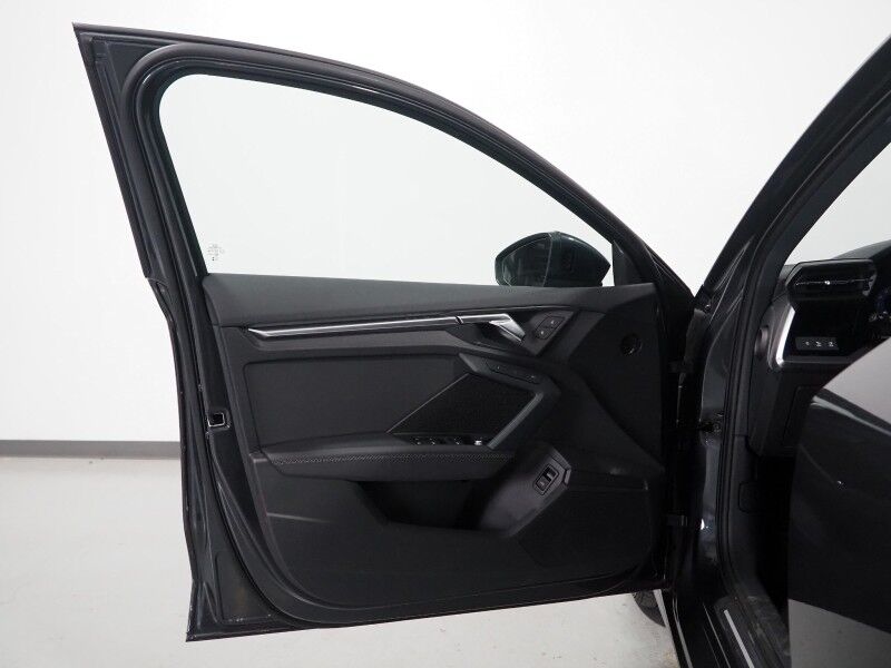 2023 Audi A3 Premium 40 TFSI Quattro *BLACK OPTIC PKG, CONVENIENCE PKG, SAFETY ALERTS, BACKUP-CAMERA, COLOR TOUCHSCREEN, MOONROOF, LEATHER, HEATED SEATS, ADVANCED KEY, PARK ASSIST, WIRELESS CHARGING, ANDROID & APPLE Round Rock TX