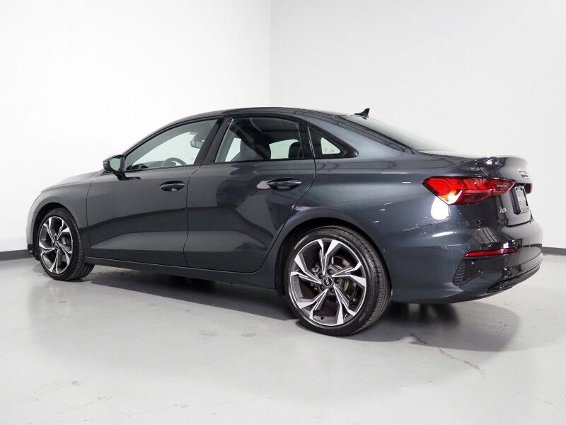 2023 Audi A3 Premium 40 TFSI Quattro *BLACK OPTIC PKG, CONVENIENCE PKG, SAFETY ALERTS, BACKUP-CAMERA, COLOR TOUCHSCREEN, MOONROOF, LEATHER, HEATED SEATS, ADVANCED KEY, PARK ASSIST, WIRELESS CHARGING, ANDROID & APPLE Round Rock TX