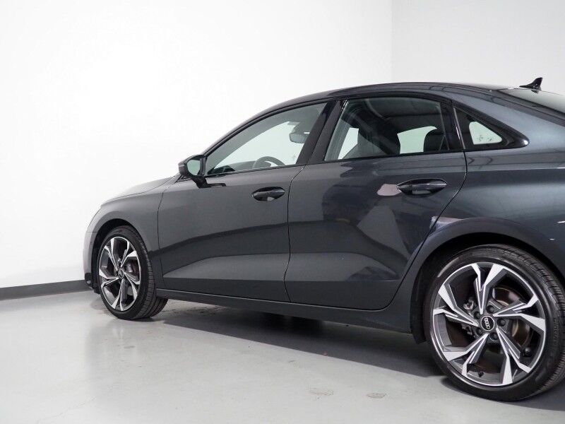 2023 Audi A3 Premium 40 TFSI Quattro *BLACK OPTIC PKG, CONVENIENCE PKG, SAFETY ALERTS, BACKUP-CAMERA, COLOR TOUCHSCREEN, MOONROOF, LEATHER, HEATED SEATS, ADVANCED KEY, PARK ASSIST, WIRELESS CHARGING, ANDROID & APPLE Round Rock TX