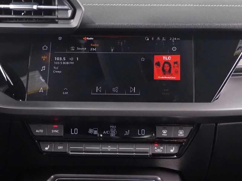 2023 Audi A3 Premium 40 TFSI Quattro *BLACK OPTIC PKG, CONVENIENCE PKG, SAFETY ALERTS, BACKUP-CAMERA, COLOR TOUCHSCREEN, MOONROOF, LEATHER, HEATED SEATS, ADVANCED KEY, PARK ASSIST, WIRELESS CHARGING, ANDROID & APPLE Round Rock TX