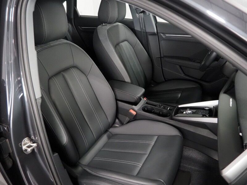 2023 Audi A3 Premium 40 TFSI Quattro *BLACK OPTIC PKG, CONVENIENCE PKG, SAFETY ALERTS, BACKUP-CAMERA, COLOR TOUCHSCREEN, MOONROOF, LEATHER, HEATED SEATS, ADVANCED KEY, PARK ASSIST, WIRELESS CHARGING, ANDROID & APPLE