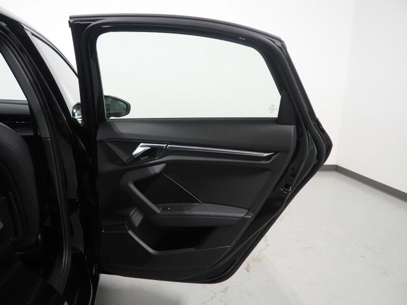 2023 Audi A3 Premium 40 TFSI Quattro *BLACK OPTIC PKG, CONVENIENCE PKG, SAFETY ALERTS, BACKUP-CAMERA, COLOR TOUCHSCREEN, MOONROOF, LEATHER, HEATED SEATS, ADVANCED KEY, PARK ASSIST, WIRELESS CHARGING, ANDROID & APPLE Round Rock TX