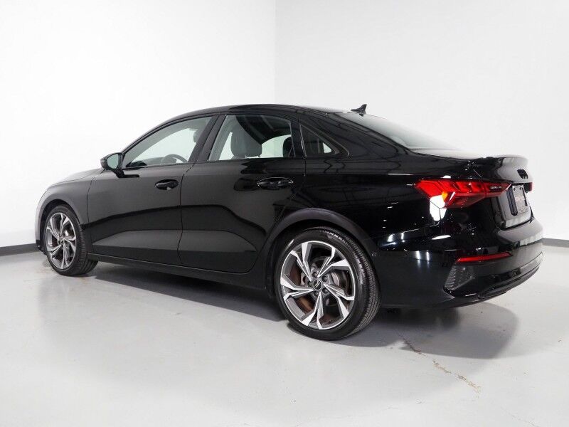 2023 Audi A3 Premium 40 TFSI Quattro *BLACK OPTIC PKG, CONVENIENCE PKG, SAFETY ALERTS, BACKUP-CAMERA, COLOR TOUCHSCREEN, MOONROOF, LEATHER, HEATED SEATS, ADVANCED KEY, PARK ASSIST, WIRELESS CHARGING, ANDROID & APPLE Round Rock TX