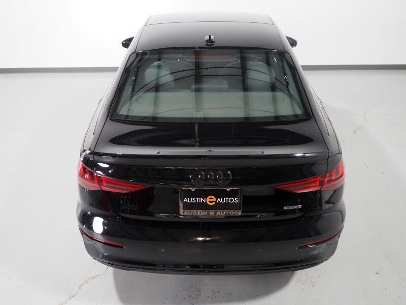 2023 Audi A3 Premium 40 TFSI Quattro *BLACK OPTIC PKG, CONVENIENCE PKG, SAFETY ALERTS, BACKUP-CAMERA, COLOR TOUCHSCREEN, MOONROOF, LEATHER, HEATED SEATS, ADVANCED KEY, PARK ASSIST, WIRELESS CHARGING, ANDROID & APPLE Round Rock TX