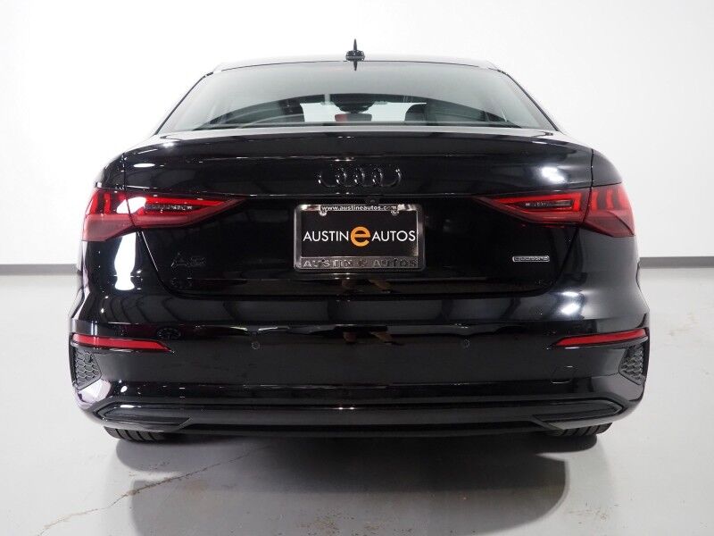 2023 Audi A3 Premium 40 TFSI Quattro *BLACK OPTIC PKG, CONVENIENCE PKG, SAFETY ALERTS, BACKUP-CAMERA, COLOR TOUCHSCREEN, MOONROOF, LEATHER, HEATED SEATS, ADVANCED KEY, PARK ASSIST, WIRELESS CHARGING, ANDROID & APPLE Round Rock TX