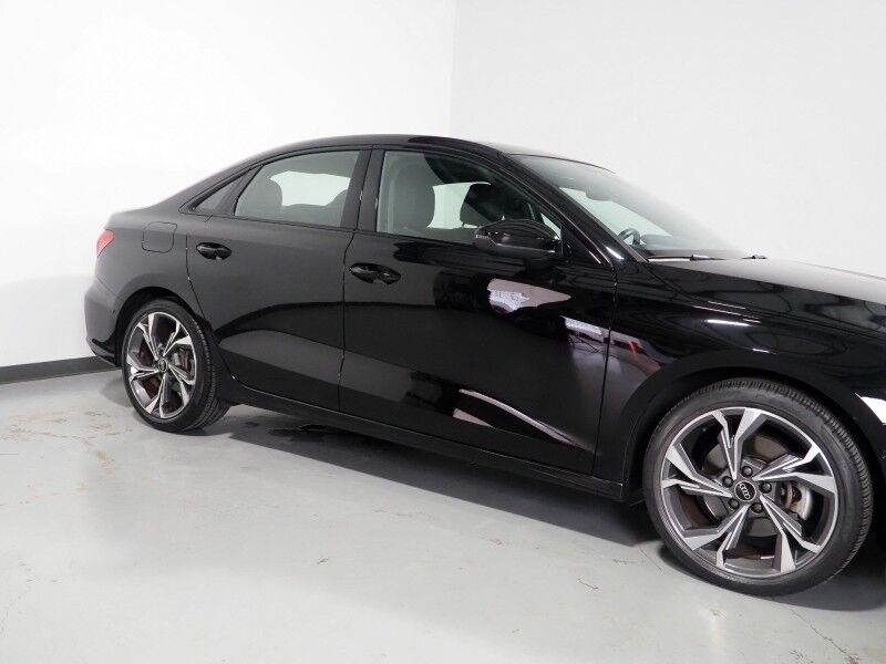 2023 Audi A3 Premium 40 TFSI Quattro *BLACK OPTIC PKG, CONVENIENCE PKG, SAFETY ALERTS, BACKUP-CAMERA, COLOR TOUCHSCREEN, MOONROOF, LEATHER, HEATED SEATS, ADVANCED KEY, PARK ASSIST, WIRELESS CHARGING, ANDROID & APPLE Round Rock TX
