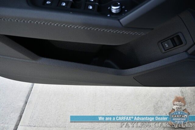 2023 Audi A3 Premium / AWD / Convenience & Black Optic Pkg / Power & Heated Leather Seats / Sunroof / Adaptive Cruise Control / Lane Departure & Blind Spot Alert / Apple CarPlay & Android Auto / Back Up Camera Anchorage AK