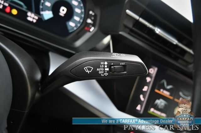2023 Audi A3 Premium / AWD / Convenience & Black Optic Pkg / Power & Heated Leather Seats / Sunroof / Adaptive Cruise Control / Lane Departure & Blind Spot Alert / Apple CarPlay & Android Auto / Back Up Camera Anchorage AK