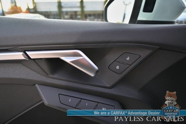 2023 Audi A3 Premium / AWD / Convenience & Black Optic Pkg / Power & Heated Leather Seats / Sunroof / Adaptive Cruise Control / Lane Departure & Blind Spot Alert / Apple CarPlay & Android Auto / Back Up Camera Anchorage AK