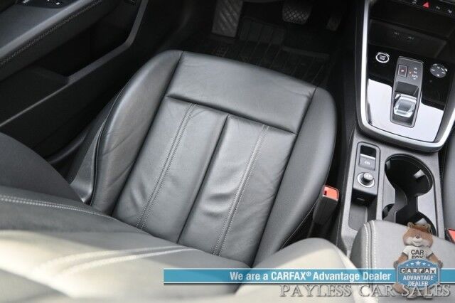 2023 Audi A3 Premium / AWD / Convenience & Black Optic Pkg / Power & Heated Leather Seats / Sunroof / Adaptive Cruise Control / Lane Departure & Blind Spot Alert / Apple CarPlay & Android Auto / Back Up Camera Anchorage AK