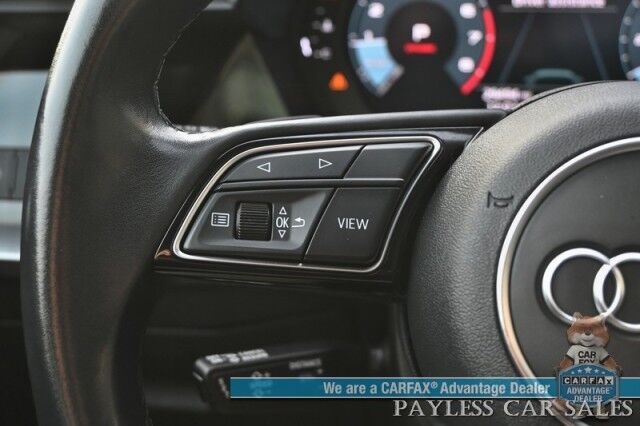 2023 Audi A3 Premium / AWD / Convenience & Black Optic Pkg / Power & Heated Leather Seats / Sunroof / Adaptive Cruise Control / Lane Departure & Blind Spot Alert / Apple CarPlay & Android Auto / Back Up Camera Anchorage AK