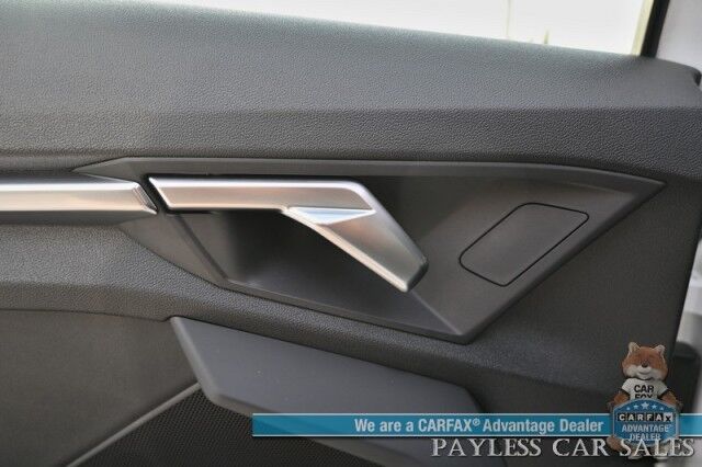 2023 Audi A3 Premium / AWD / Convenience & Black Optic Pkg / Power & Heated Leather Seats / Sunroof / Adaptive Cruise Control / Lane Departure & Blind Spot Alert / Apple CarPlay & Android Auto / Back Up Camera Anchorage AK