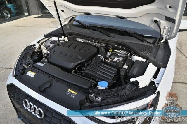 2023 Audi A3 Premium / AWD / Convenience & Black Optic Pkg / Power & Heated Leather Seats / Sunroof / Adaptive Cruise Control / Lane Departure & Blind Spot Alert / Apple CarPlay & Android Auto / Back Up Camera Anchorage AK